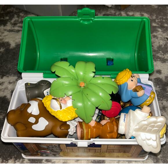 Fisher-Price On the Go Nativity Christmas Manger Story Travel Box #2 - Picture 6 of 9